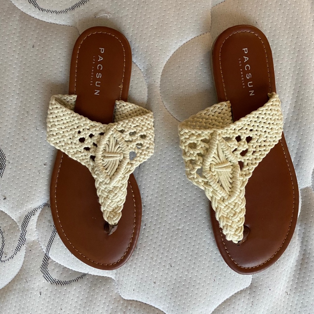 Pacsun Crochet Sandals